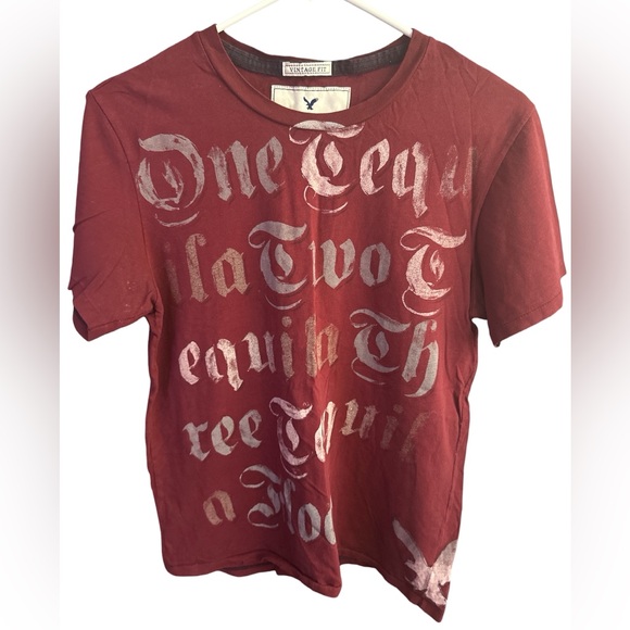 American Eagle Outfitters Other - AMERICAN EAGLE Men’s Maroon Graphic Tee
